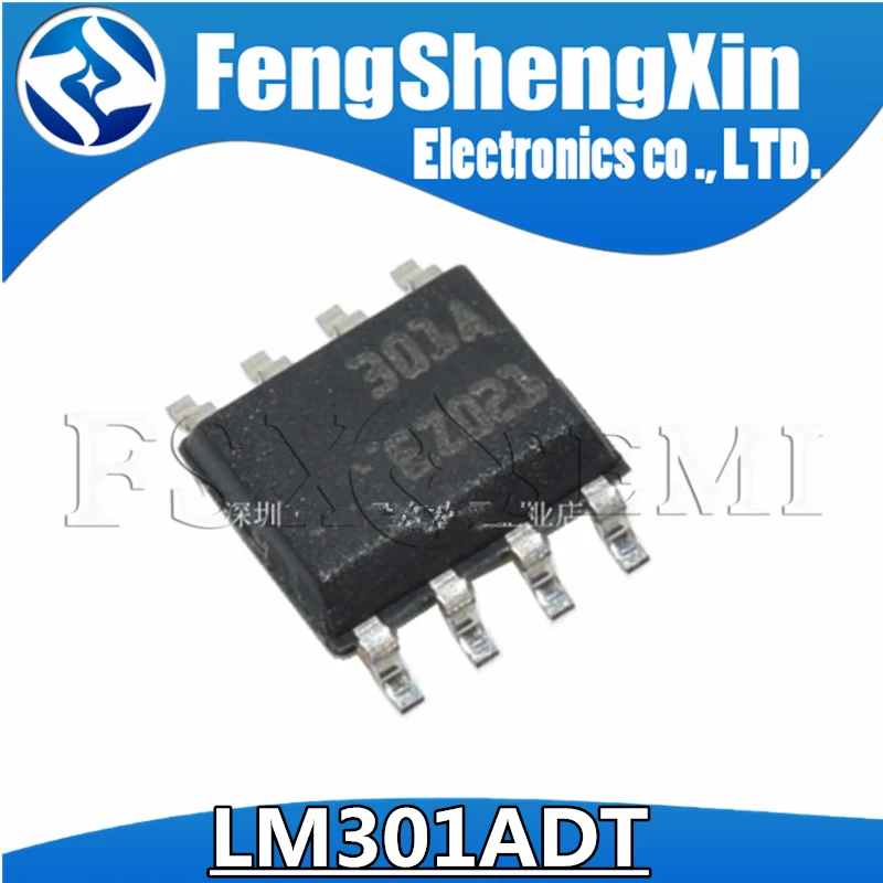 10pcs LM301ADT LM301A 301A SOP-8 LM301AD operacijski ojačevalnik čip Slike 0