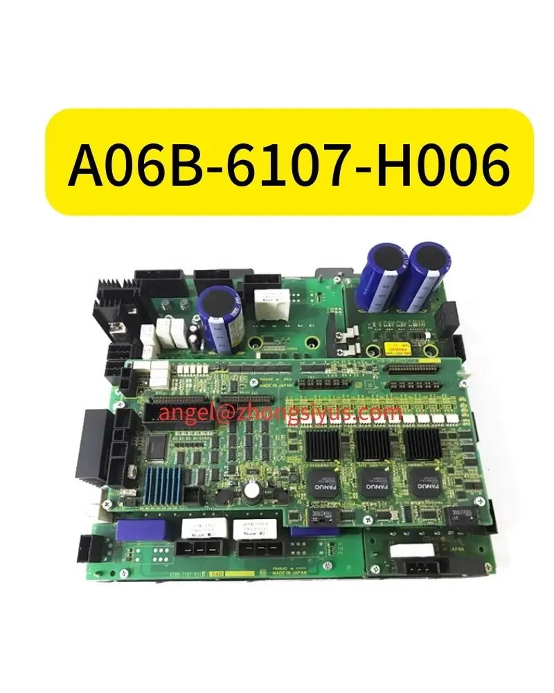 A06B-6107-H006 Fanuc Servo Pogon Ojačevalni Modul Za CNC Stroja preizkušen ok Slike 0