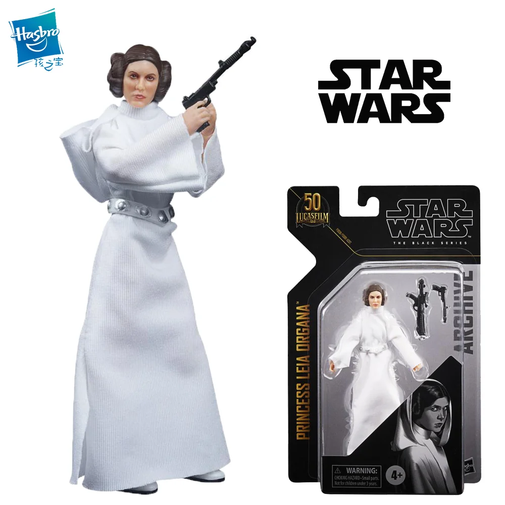 Hasbro Star Wars Black Series Arhiv Princesa Leia Organa 6-Palčni Obsega, Star Wars: A New Hope Lucasfilm 50. Obletnico Igrača Slike 0