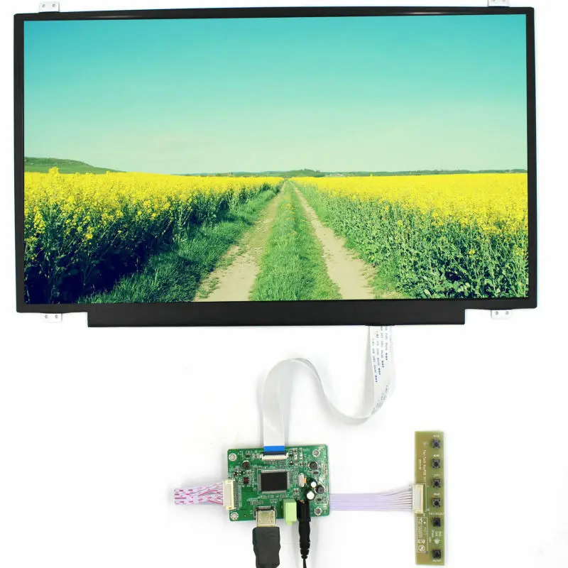 Komplet za B156HAN02.8/B156HAN02.1 HW7A EDP HD Plošča mini Krmilnik Odbor 1920x1080 LED LCD Monitor HDMI Kabel Zaslona Voznik 15.6