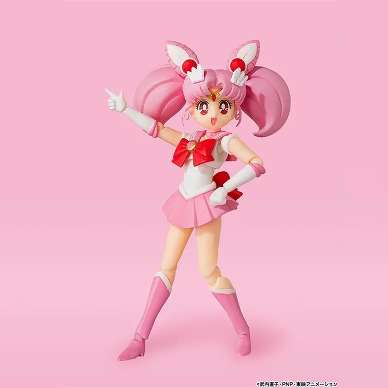Novo Bandai Sailor Moon Anime S. h.f Annie Mornar Chibi Luna Animacija Color Edition Akcija Slika Zbirateljske Model Igrača Otrok Darilo Slike 1