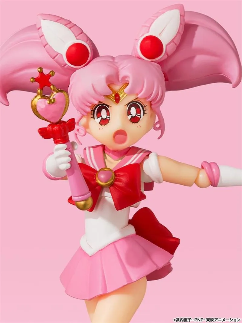 Novo Bandai Sailor Moon Anime S. h.f Annie Mornar Chibi Luna Animacija Color Edition Akcija Slika Zbirateljske Model Igrača Otrok Darilo Slike 2