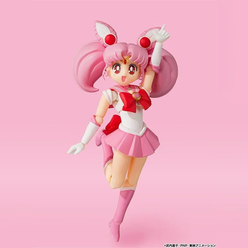 Novo Bandai Sailor Moon Anime S. h.f Annie Mornar Chibi Luna Animacija Color Edition Akcija Slika Zbirateljske Model Igrača Otrok Darilo Slike 3