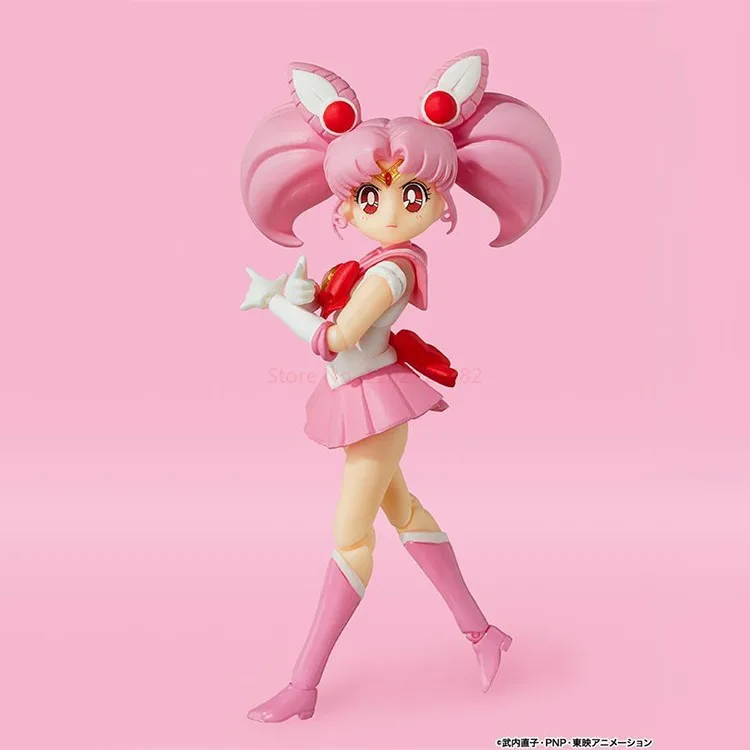 Novo Bandai Sailor Moon Anime S. h.f Annie Mornar Chibi Luna Animacija Color Edition Akcija Slika Zbirateljske Model Igrača Otrok Darilo Slike 4