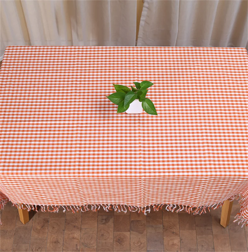 Pravokotna jedilna miza krpo, tabela mat, prt, tassel čaj namizni prt Slike 4