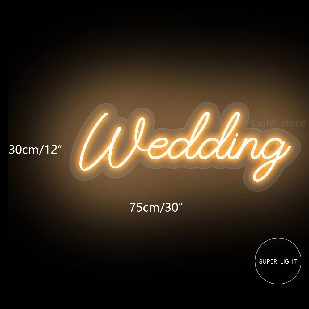 Velika Neon Znak za Mr & Mrs Sprejem Poroka Okraski Poročno darilo LED Prilagodljiva Neonske Svetilke Svetlobni Znaki Velikosti 100cm Slike 2