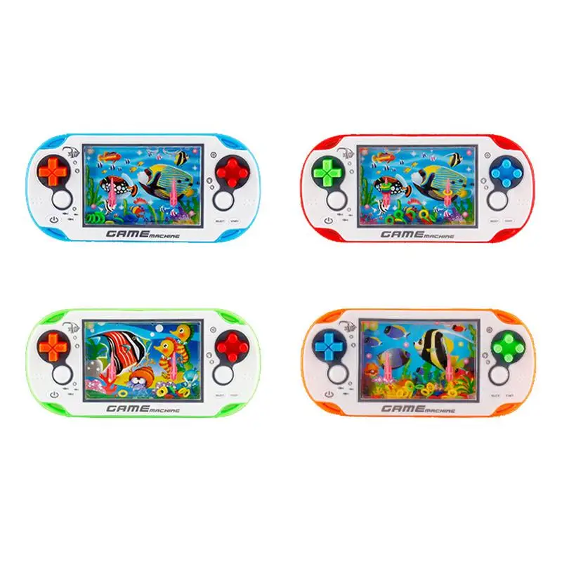 Vode Obroč Pralni Nostalgičen spomin na Otroštvo Otrok Retro Igrače Igra Pralni Krožni Igro Stroj Slike 0